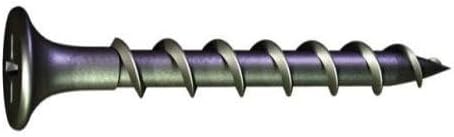 Grabber 400#6 x 1-5/8' Drywall Screws Coarse Thread with Gray Phosphate - 5000 per Box