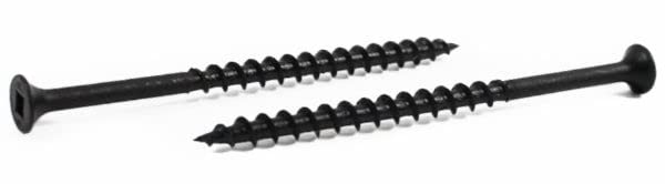 #6 x 1 5/8' Coarse Drywall Screws/Square/Bugle Head/Steel/Black Phos / 5000 Pc. Carton