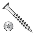 8X1 5/8 6 Lobe Bugle Head Coarse Thread Sharp Point Deck Screw Dacrotized - ECS-0826DTG