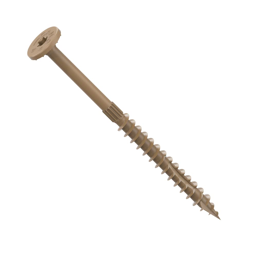 CAMO 1/4' Multi-Purpose Flat Head Structural Screw - 4' x 1/4' - 250 ct