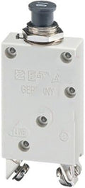 412-K14-LN2-3A, Circuit Breaker; Therm; Push/Pull; Cur-Rtg3A; Panel; 1 Pole; Vol-Rtg 28VDC; Screw Snap