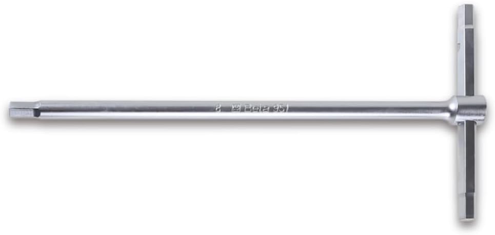Beta 951 7mm Metric Sliding T-Handle Hex Key Allen Wrench | High Torque & Fast Spinning T-Handle Design | Calibrated Hex Ends | Made in Italy