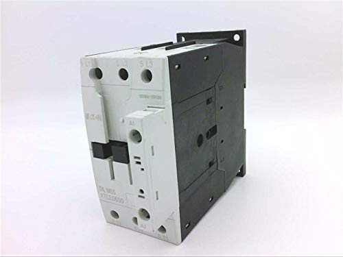 CUTLER HAMMER XTCE065D00A 50/60 HZ, 110/120 VAC, 65 AMP, Frame D, Screw TERMINALS, 3 Pole, DIN Rail Mounted/Panel Mounted, CONTACTOR, FVNR, XT Series