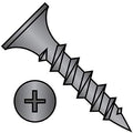 10X1 5/8 Phillips Bugle Head Coarse Thread Drywall Screw Black Phosphate Particle Board (Pack Qty 1,000) BC-1026CPG By Shorpioen