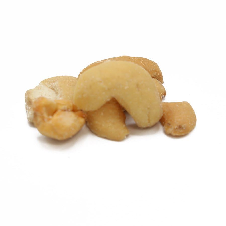 C.J. Dannemiller Cashew Pieces, Bulk 25 LB Box, Roasted & Salted, Perfect for Snacking, Cooking, Trail Mixes