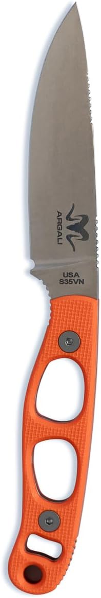 Argali Carbon Hunting Knife with Kydex Sheath fixed blade