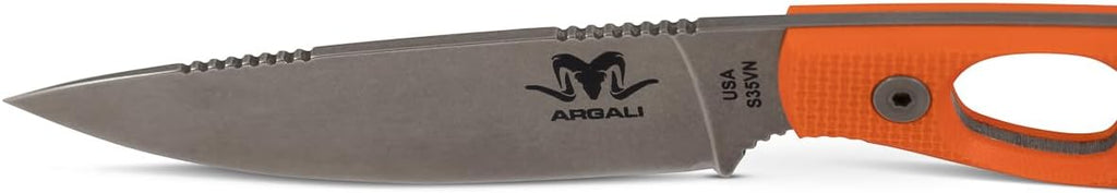 Argali Carbon Hunting Knife with Kydex Sheath fixed blade