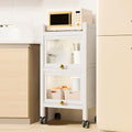 3-Tier Kitchen Pantry Storage Cabinet, Versatile Coffee Bar with Drawer & Flip Door, Space-Saving Baker's Rack, Stylish Kitchen Organizer, 40cm/15.7in