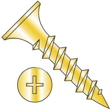 #6 x 1 5/8' Drywall Screws, Steel, Bugle Head, Phillips Drive, Coarse Thread (Quantity: 5000 pcs)