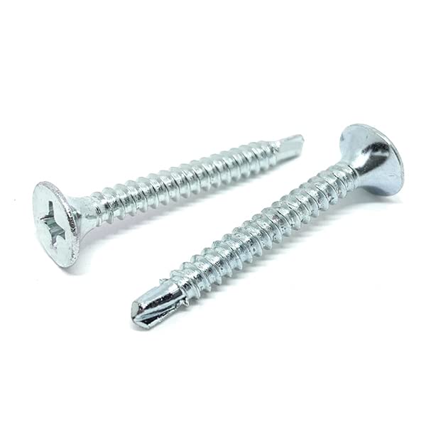 (3000 Pieces) #8-18x2' Phillips Bugle Head Self Drilling Drywall Screws Zinc