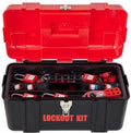 Happybuy 43 PCS Lockout Tagout Kits, Electrical Safety Loto Kit Includes Padlocks, 5 Kinds of Lockouts, Hasps, Lockout Safety Tools for Electrical Risk Removal in Industrial, Machinery