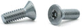 #10-24 x 5/8'' Security Machine Screws, Flat Head, Stainless Steel, Tamper Resistant Screws, Pin-in 6 Lobe, 3000 Pcs