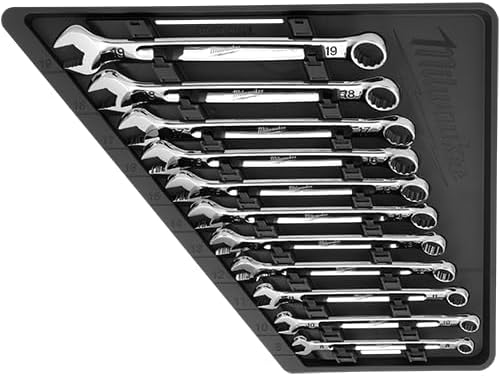 . Milwaukee 11 Pc Metric Combination Wrench Set