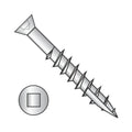 #7 x 1 5/8' Coarse Drywall Screws/Square Drive/Trim Head / 18-8 Stainless Steel/Type 17 Pt/Type 17 Point (Carton: 4,000 pcs)