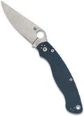 Spyderco Military 2 Folding Pocket Knife with 4' CPM SPY27 Steel Blade and G-10 Handle - EDC Knife for Men and Women, Perfect for Hunting, Tactical, Camping, Survival, Hiking - PlainEdge - C36GPCBL2