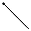 Fasteners Plus ST Fastening InsulDrill Metal-to-Wood #12 X 6 Black Screws with G-90 Bonded Sealing Washer, 100-Count - Designed for Metal Roofing and Siding Panels