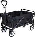 Folding Wagon Cart Beach Wagon Grocery Wagon Folding Carry Cart Folding Wagon Trolley Camping Cart Collapsible Outdoor Garden Sport Carry Wagon Garden Garden Wagon Utility Wagon Grocery Cart ( Color :