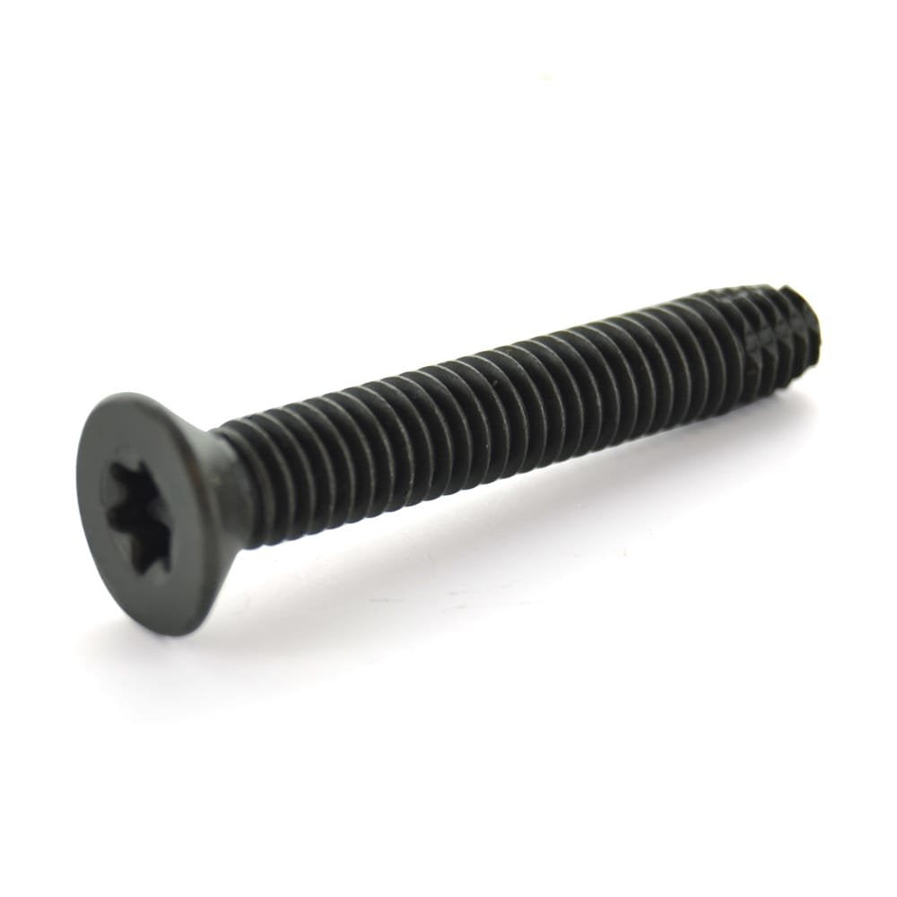 3/8-16 x 1 1/4'' Self-Tapping Trailer Deck Screws, Flat Head, Type F, Star Drive T-40, Steel Floorboard Thread Cutting Screws for Wood & Metal - 1000 Pcs