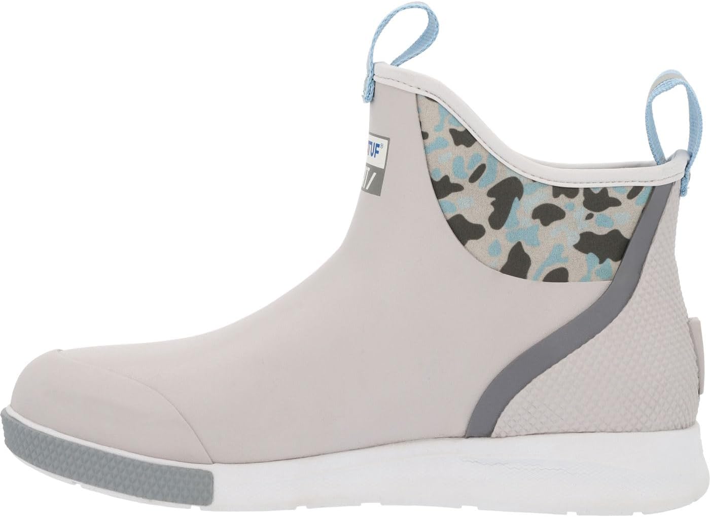 XTRATUF 6' Men's Ankle Deck Boot Sport - 30% Lighter, 100% Waterproof Rubber Fishing Footwear - Non-Marking, Slip-Resistant Outsole - Moisture-Wicking Liner
