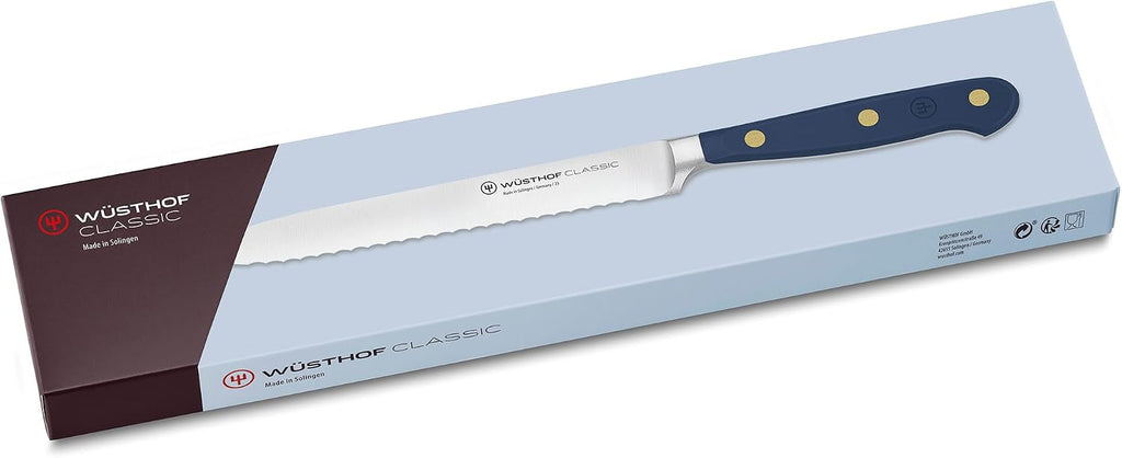 WÜSTHOF Classic Wild Blueberry 5' Serrated Utility Knife
