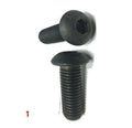 Pr-Mch Package of 1000, 1/4-20 X 1 1/2' Button Head Cap Screw Black Oxide Thread Socket Set Kit #DR-D8174D