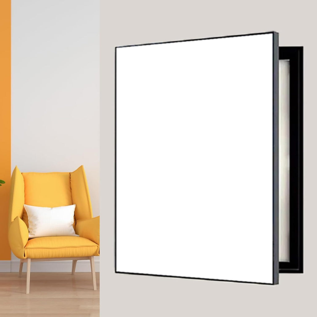 Electrical Panel Cover Minimalist Color Breaker Box Cover, Wall-Mount Circuit Breaker Panel Lid, Replacement Electrical Panel Cover, (Style1,WXH-45 x 55CM-17.7 x 21.7)