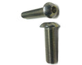 Pr-Mch Package of 100, 3/8-16 x 1 1/2' Button Head Socket Cap Screw Stainless Steel Metal Screws Bolts Set Kit #DR-D6368D
