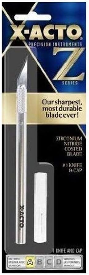 X-ACTO XZ3601 Z Series #1 PRECISION Knife with Cap 24 Pack