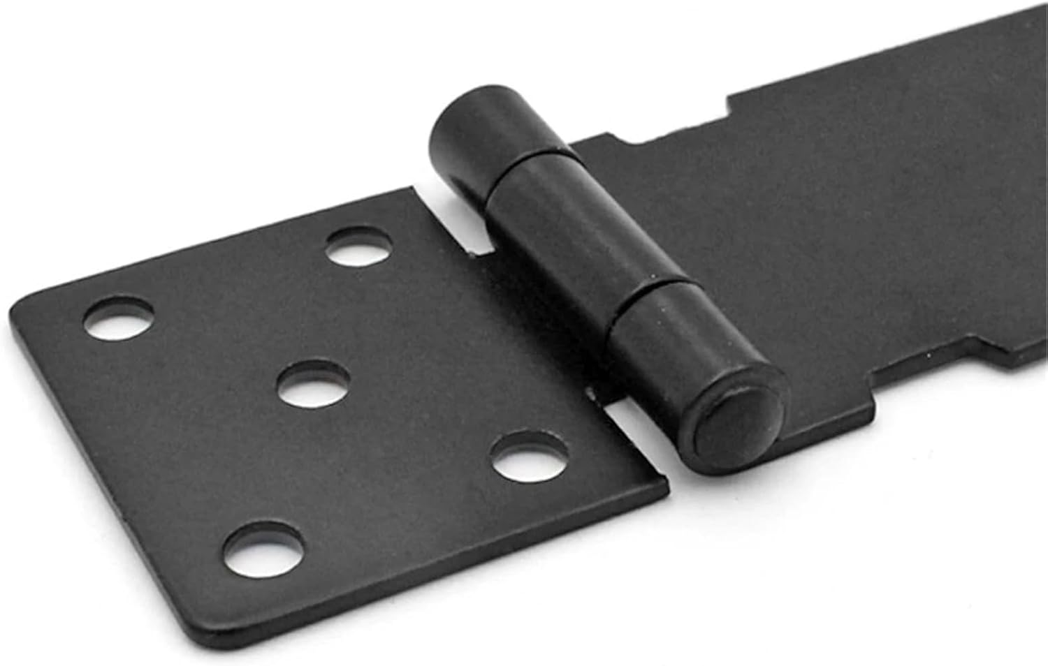 Stainless Steel Door Hasp Latch Lock Durable Home Anti-Theft Safety Buckle Plate for Padlock for Cabinet Drawer D(Sliver 4 inch)