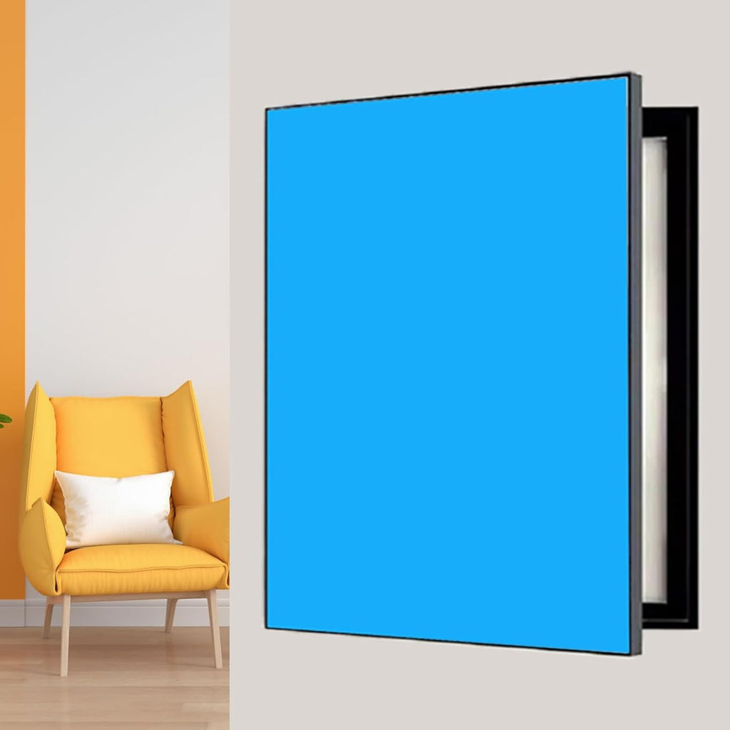 Electrical Panel Cover Minimalist Color Breaker Box Cover, Wall-Mount Circuit Breaker Panel Lid, Replacement Electrical Panel Cover, (Style13,WXH-45 x 55CM-17.7 x 21.7)