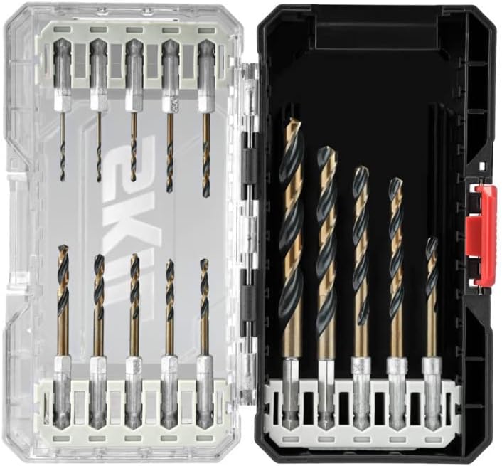 SKIL 15-Piece Hex Shank Twist Drill Bit Set-TDB5000 (Pack of 6)
