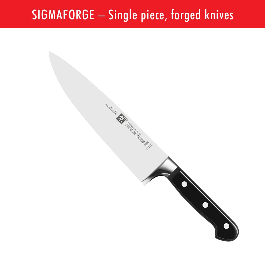 ZWILLING Professional S 18-Piece Razor-Sharp German Block Knife Set, Made in Company-Owned German Factory with Special Formula Steel perfected for almost 300 Years, Dishwasher Safe
