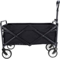 Trolley Cart Folding Utility Wagon Cart Garden Camping Collapsible Wagon Sports Wagon Heavy Duty for Outdoor Festivals Camping Camping Cart Garden Wagon