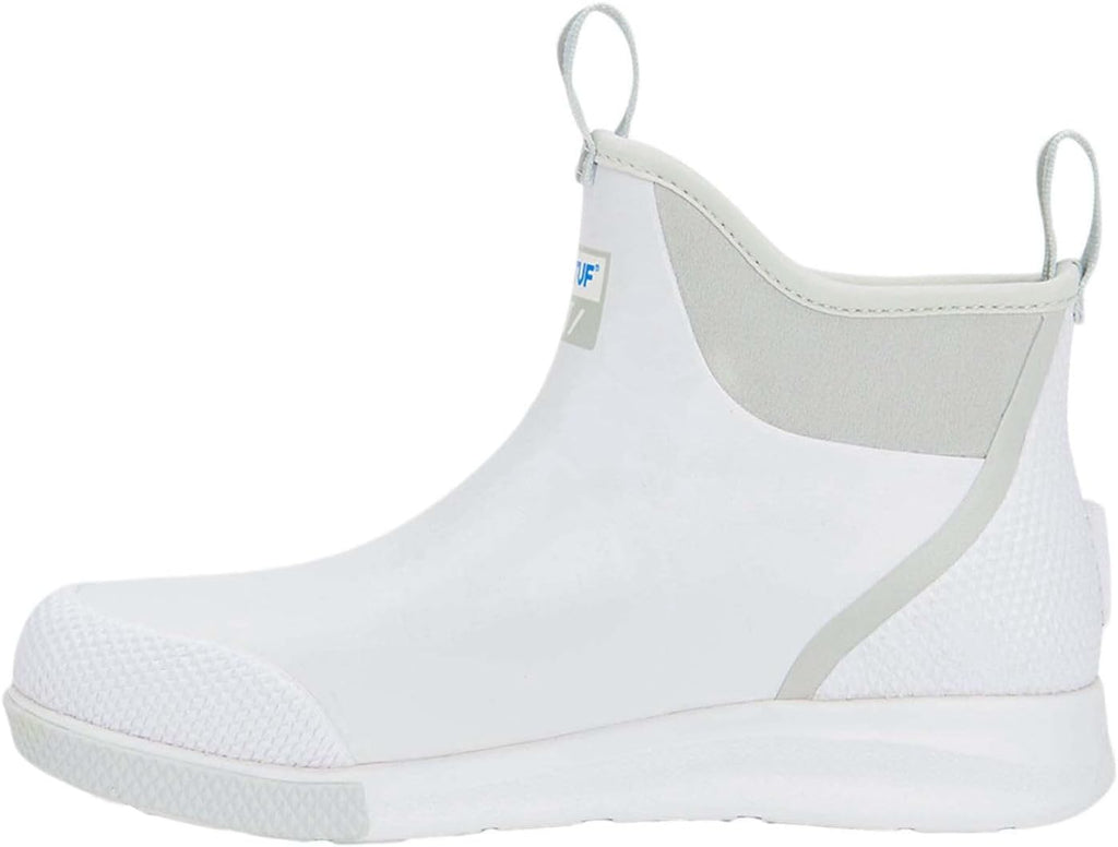 XTRATUF 6' Men's Ankle Deck Boot Sport - 30% Lighter, 100% Waterproof Rubber Fishing Footwear - Non-Marking, Slip-Resistant Outsole - Moisture-Wicking Liner