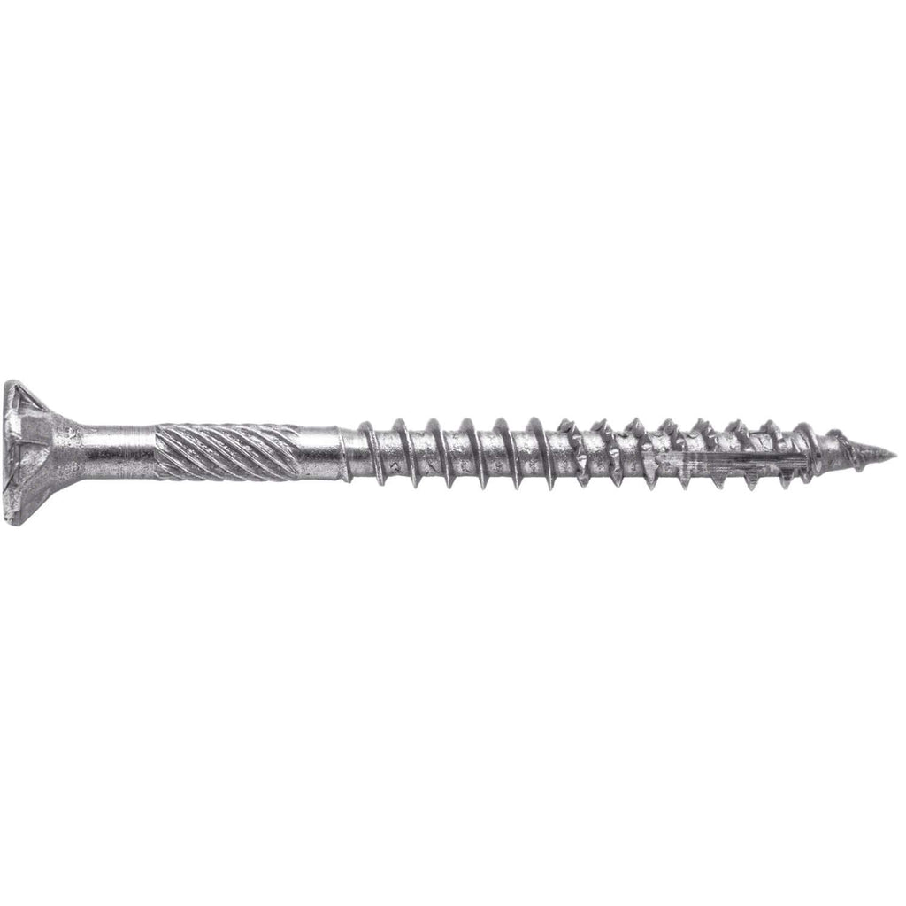 #8 x 2 Silver Star Stainless Steel Wood Screw Torx/Star Drive Head - Grade 305 Stainless Steel Torx/Star Drive Wood Screws - (5 POUNDS - 765 Approx. Screw Count)