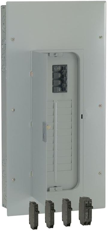 ABB TM2020CCUBK1 200A Main Breaker Load Center • PowerMark Gold Indoor Panel, 120/240V AC • 20-Space, 40-Circuit Configuration • Includes 3 THQP 20A & 1 THQP 30A Breakers • NEMA 1 Flush/Surface Mount