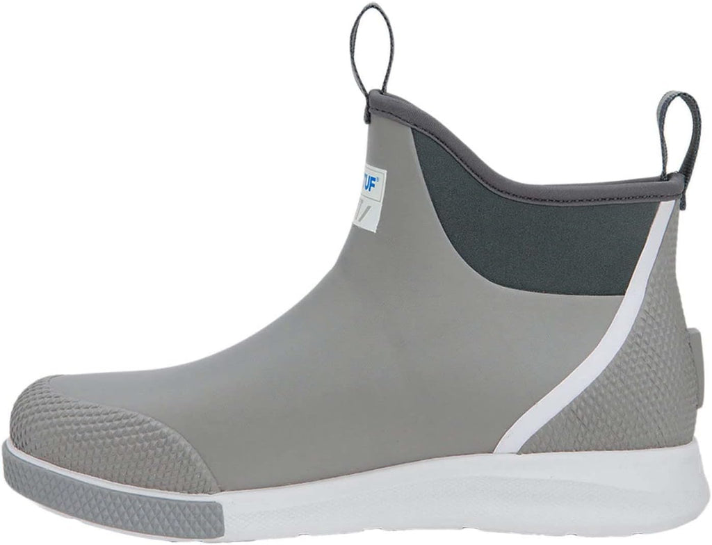 XTRATUF 6' Men's Ankle Deck Boot Sport - 30% Lighter, 100% Waterproof Rubber Fishing Footwear - Non-Marking, Slip-Resistant Outsole - Moisture-Wicking Liner