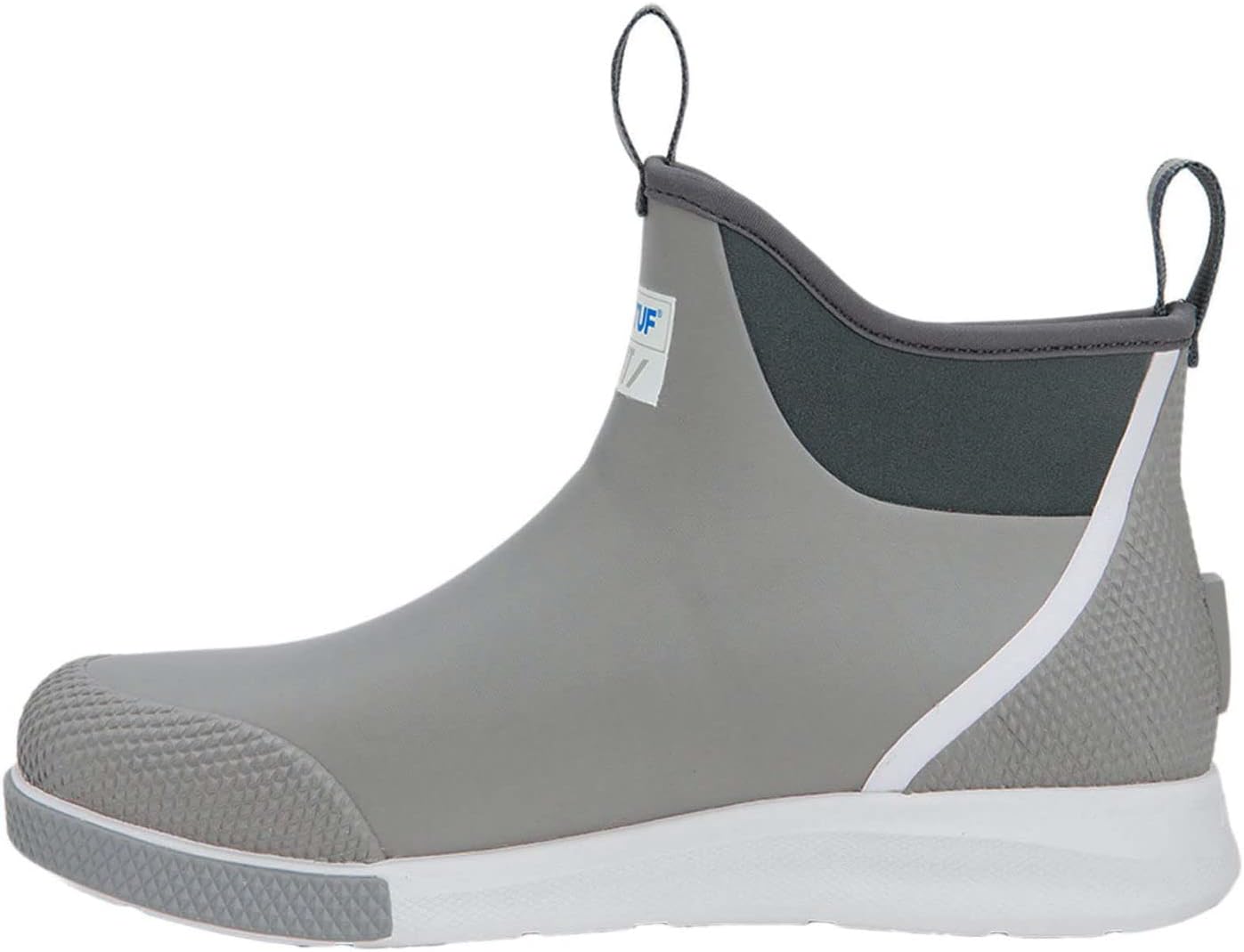 XTRATUF 6' Men's Ankle Deck Boot Sport - 30% Lighter, 100% Waterproof Rubber Fishing Footwear - Non-Marking, Slip-Resistant Outsole - Moisture-Wicking Liner