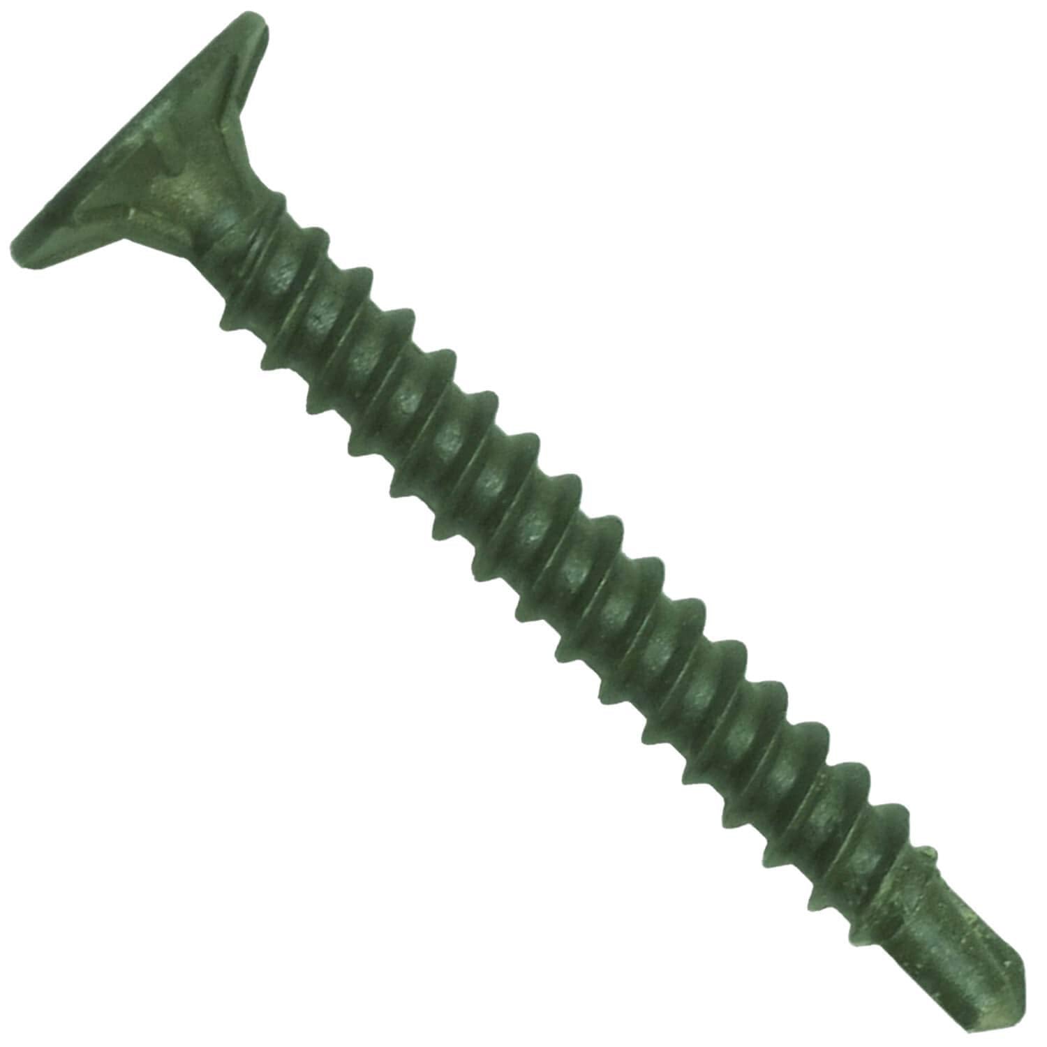 10x1-1/4 Drill Point Torx/Star Head Screw for Fastening Cement Backer/Board/Tile Board - T-25 Head 5 Pound CASE 7,245 Screws