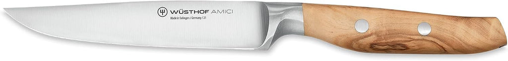 Wüsthof AMICI 4.5' Steak Knife, Tan