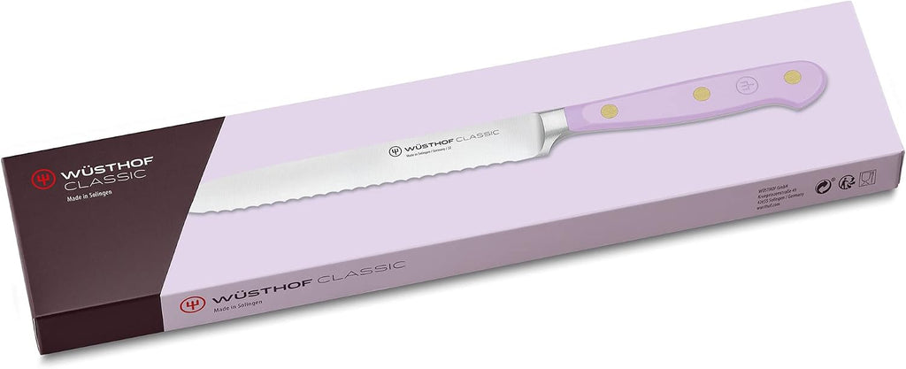 WÜSTHOF Classic Purple Yam 5' Serrated Utility Knife