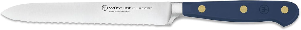 WÜSTHOF Classic Wild Blueberry 5' Serrated Utility Knife