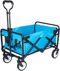 Camping Trolley Beach Trolley Folding Carry Cart Folding Wagon Trolley Camping Cart Collapsible Outdoor Garden Sport Carry Wagon Garden Festival Trolley Folding Trolley