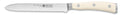 Wusthof Classic Ikon 5-Inch Serrated Utility Knife, Creme