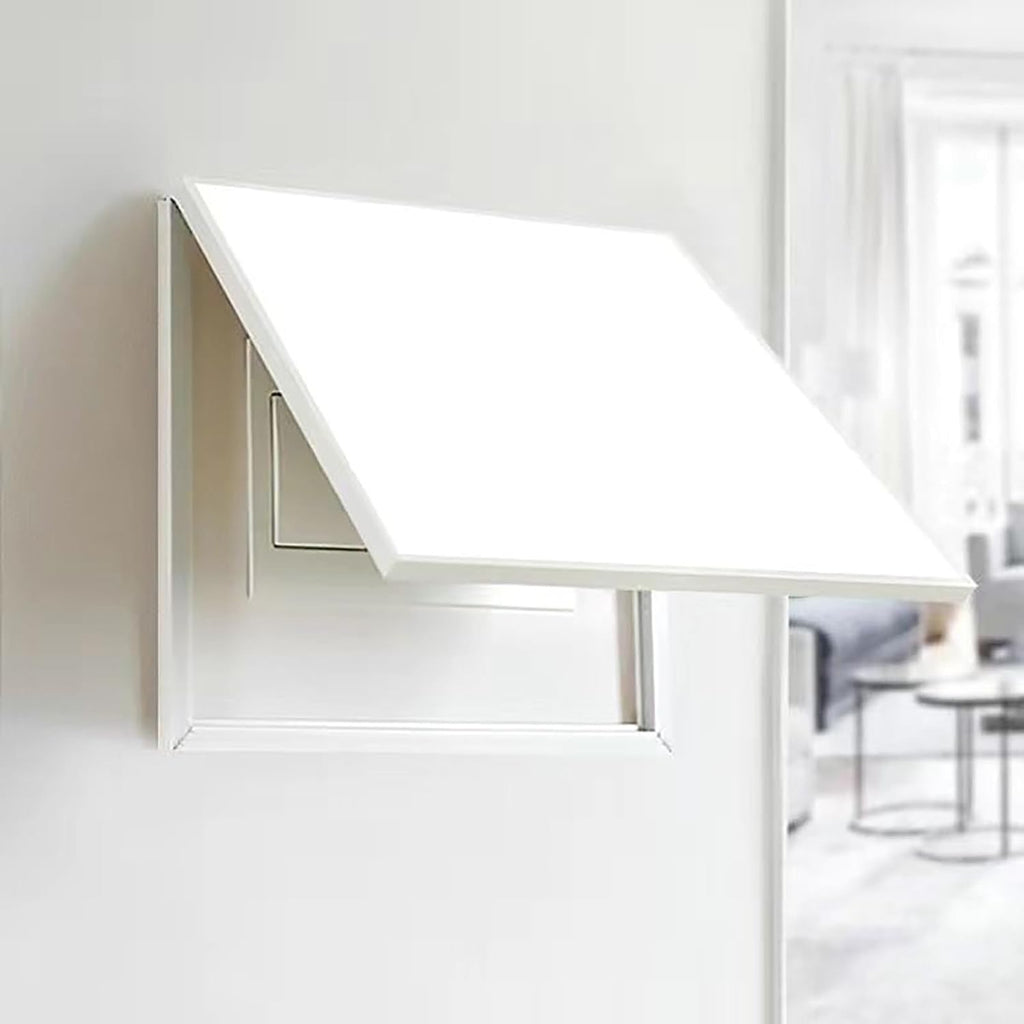 Electrical Panel Cover Upward Flip Electrical Box Cover White, Hard Plastic Electrical Meter Box Cover, Fuse Box Cover Decorative Wall, Circuit Breaker Panel Lid(60 x 40cm(23 5/8 x 15 3/4'))