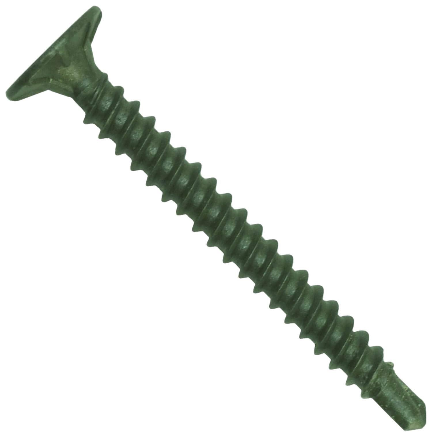 Jake Sales #10x1-5/8 Cement Board Star Head Screws Drill Point for Fastening Cement Backer Board/Cement Board/Tile Board • T-25 (Full Box 4000 Screw Count)