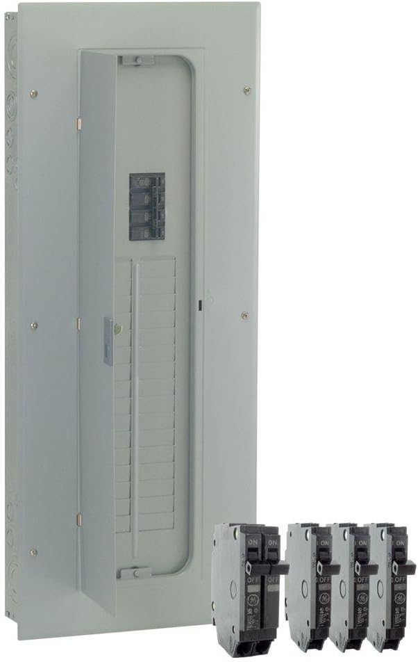 ABB TM3220CCUB2K 200A Main Breaker Load Center • PowerMark Gold Indoor Panel, 120/240V AC • 32-Space, 40-Circuit Configuration • Includes 3 THQP 20A & 1 THQP 30A Breakers • Surface Mount Design