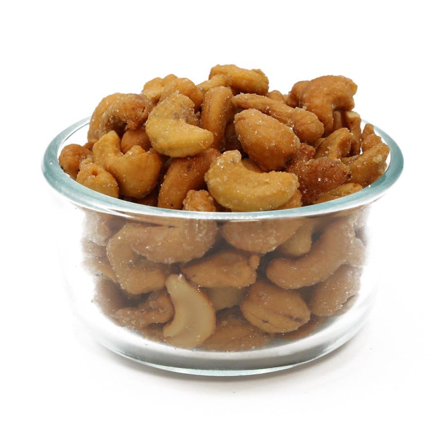 C.J. Dannemiller Honey Roasted Cashews, Bulk 25 LB Box, Perfect for Snacking, Trail Mixes