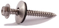 Simpson Strong-Tie T09200HWAM Metal-Panel Screw with EPDM Washer — #9 x 2 in. Hex Head, Type 316 (1000-Qty)