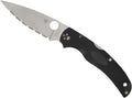 Spyderco Native Chief Lightweight Folding Pocket Knife with 4' CTS BD1N Steel Blade and FRN Handle - EDC Knife for Men and Women, Perfect for Hunting, Tactical, Camping - SpyderEdge - C244SBK